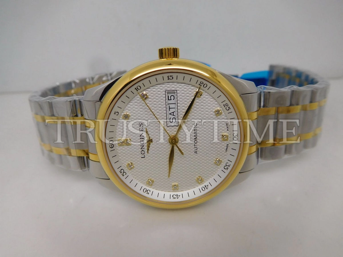 Копия часов Longines Master Collection Day Date 38mm L2.755.5.77.7