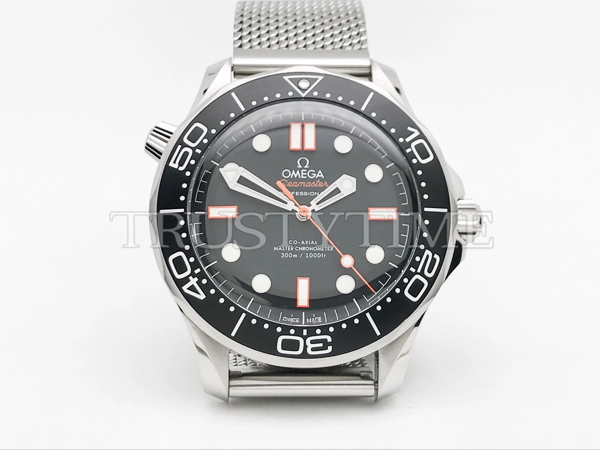 Копия часов Omega Seamaster Diver 300M Master Co-Axial 42mm No-Date 210.30.42.20.01.018 Арт.OM-1037