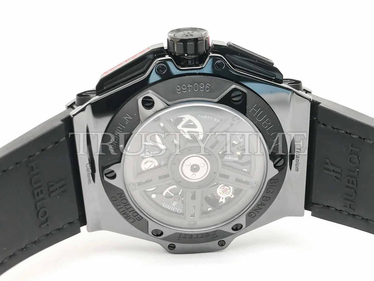 Копия часов Hublot Big Bang Ferrari Speciale Ceramic 401.CX.1123.VR Арт.HB-1289