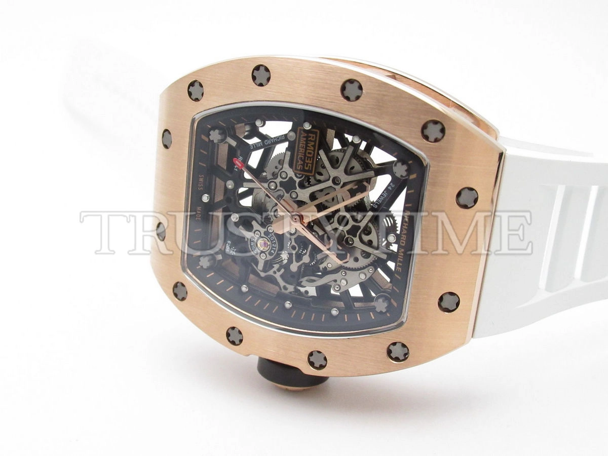 Копия часов Richard Mille RM035-02 Americas Skeleton