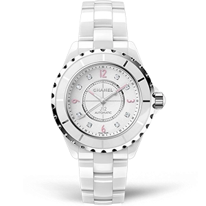 Копия часов Chanel J-12 Pink Light 38 H4864