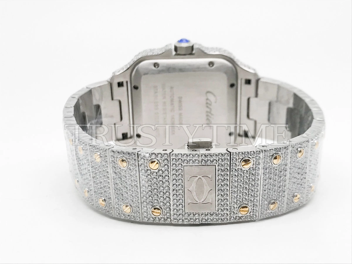 Копия часов Cartier Santos De Cartier 40 W2SA0009 Diamonds Арт. CR-0939