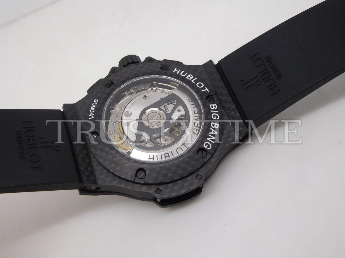Копия часов Hublot Big Bang All Black Carbon 44mm 301.QX.1740.GR