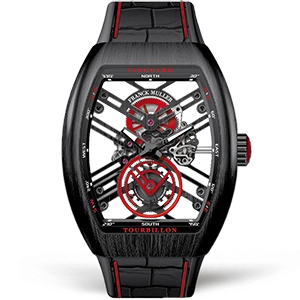 Копия часов Franck Muller Vanguard Tourbillon V45-T-SQT-TTNRBR-ER