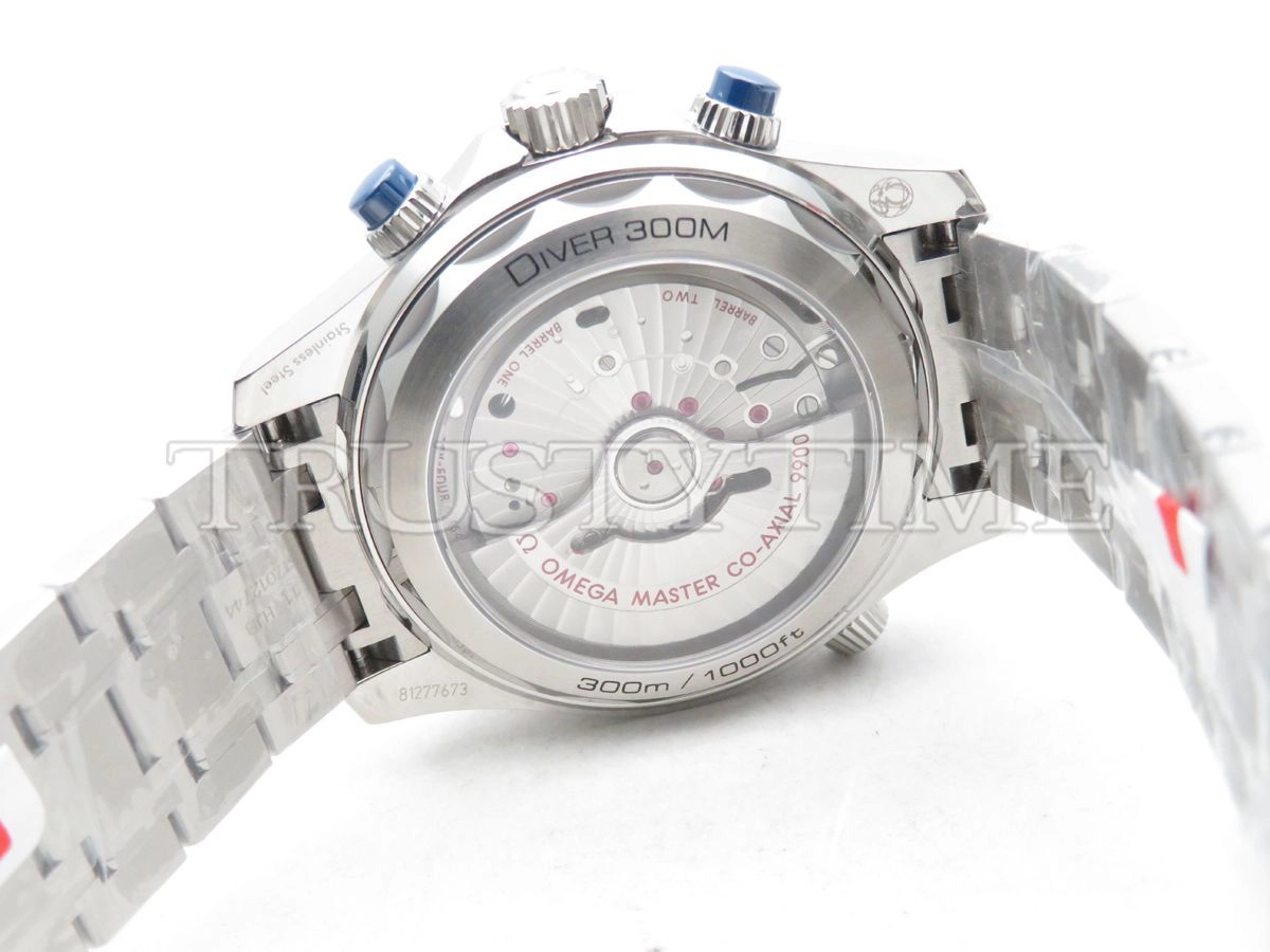 Копия часов Omega Seamaster Diver 300m Co‑Axial Master Chronometer Chronograph 44mm 210.30.44.51.03.001
