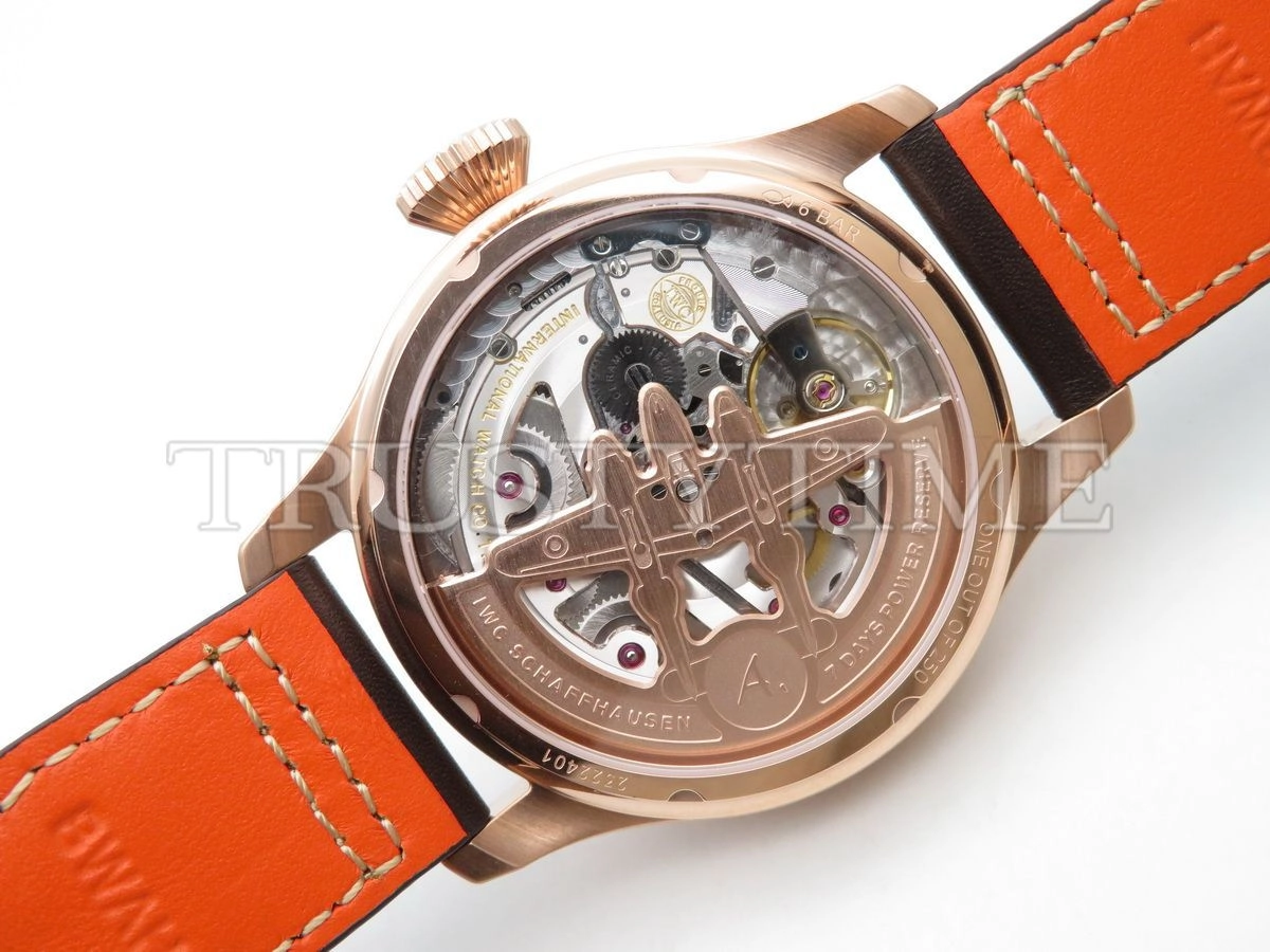 Копия часов IWC Big Pilot's Watch Annual Calendar Edition Antoine De Saint Exupery 46mm IW502706