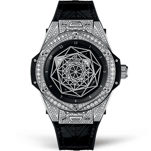 Копия часов Hublot Big Bang Sang Bleu One Click 39mm 465.SS.1117.VR.1704
