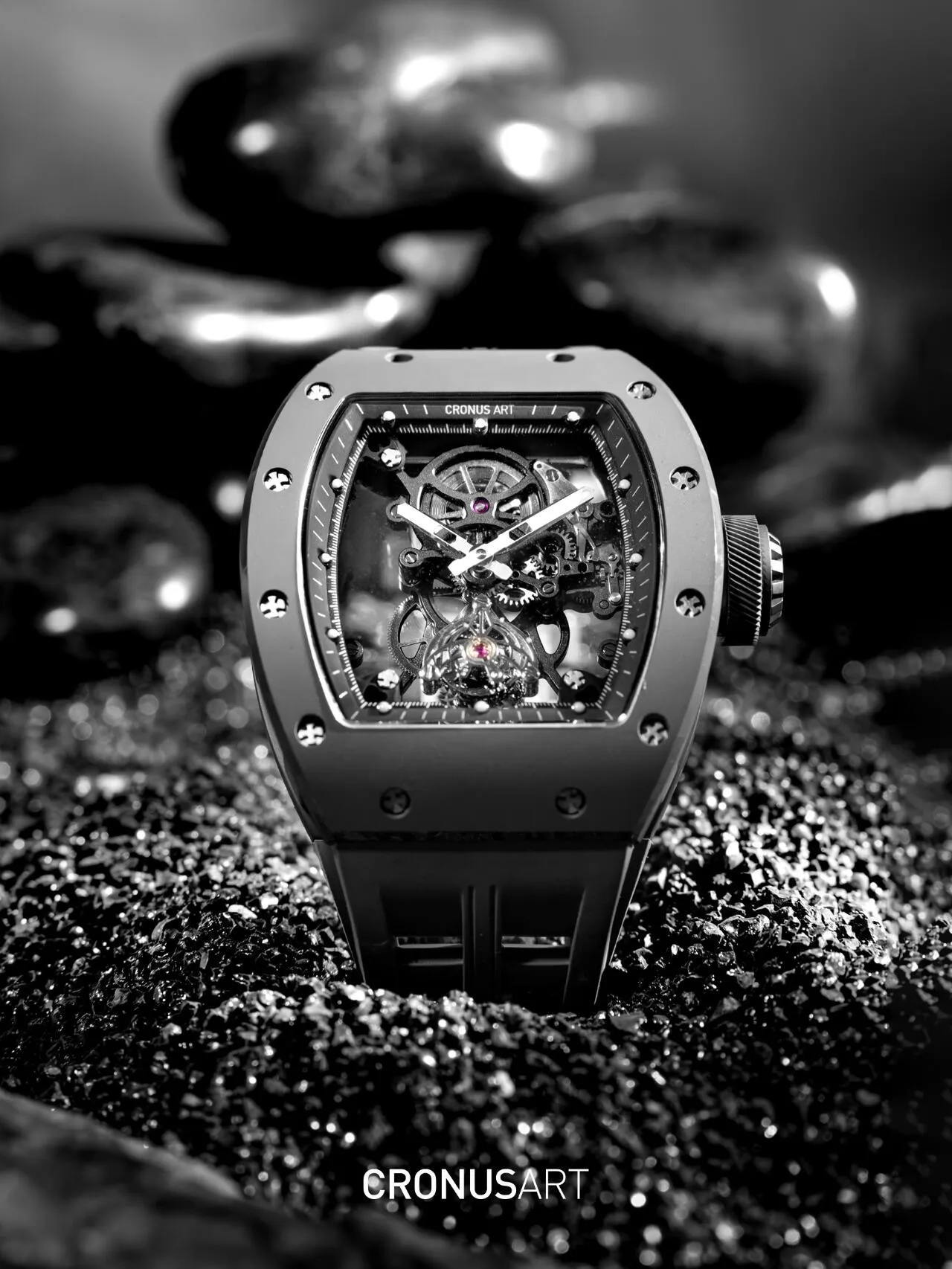 Часы CronusArt Ceramic Watch CM007-022