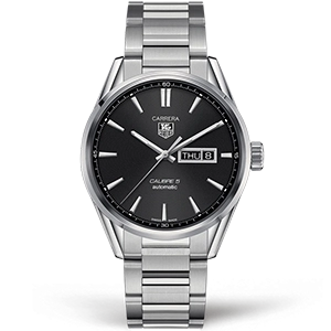 Копия часов Tag Heuer Carrera Calibre 5 Day Date 41mm WAR201A.BA0723