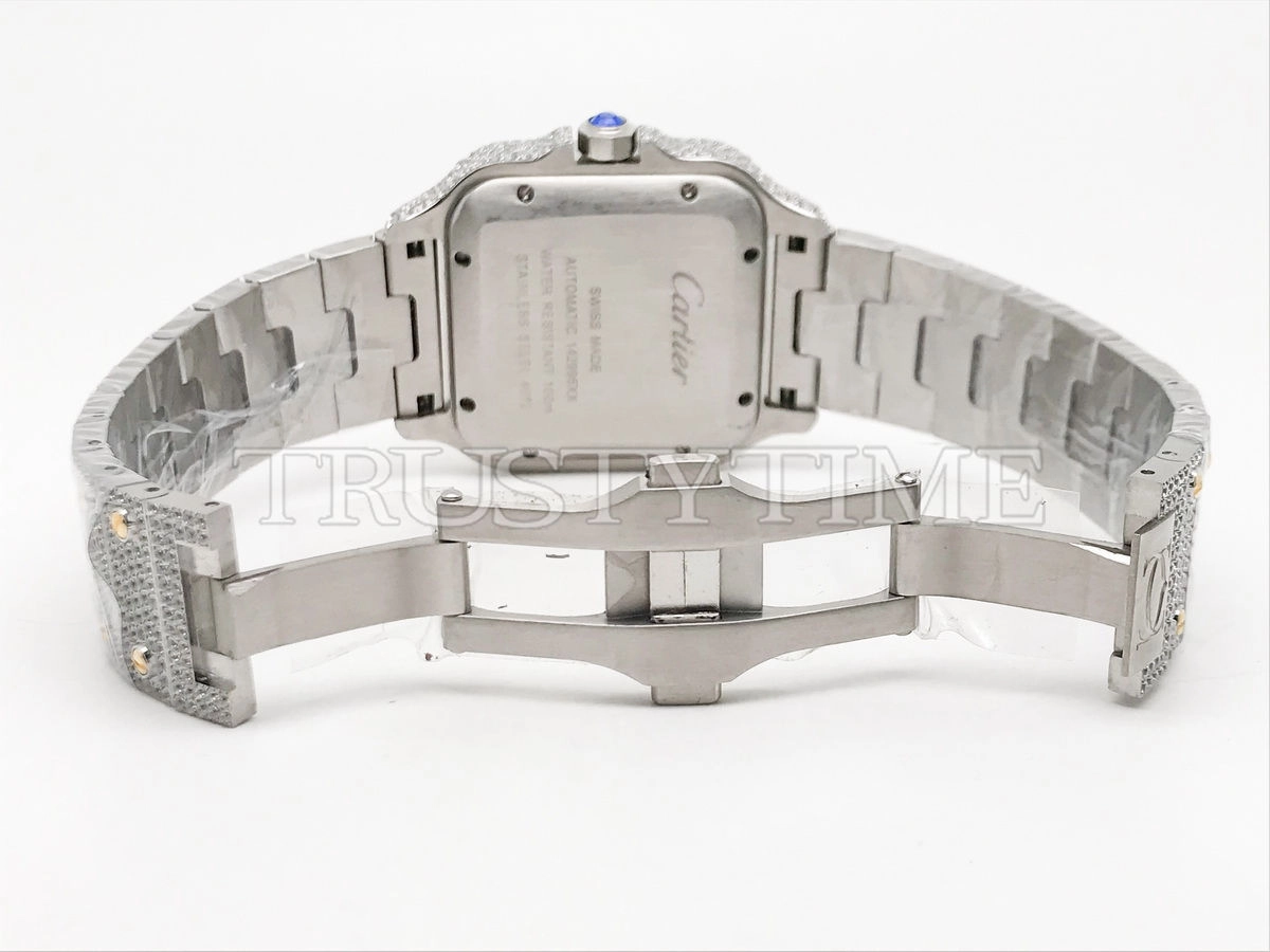 Копия часов Cartier Santos De Cartier 40 W2SA0009 Diamonds Арт. CR-0939