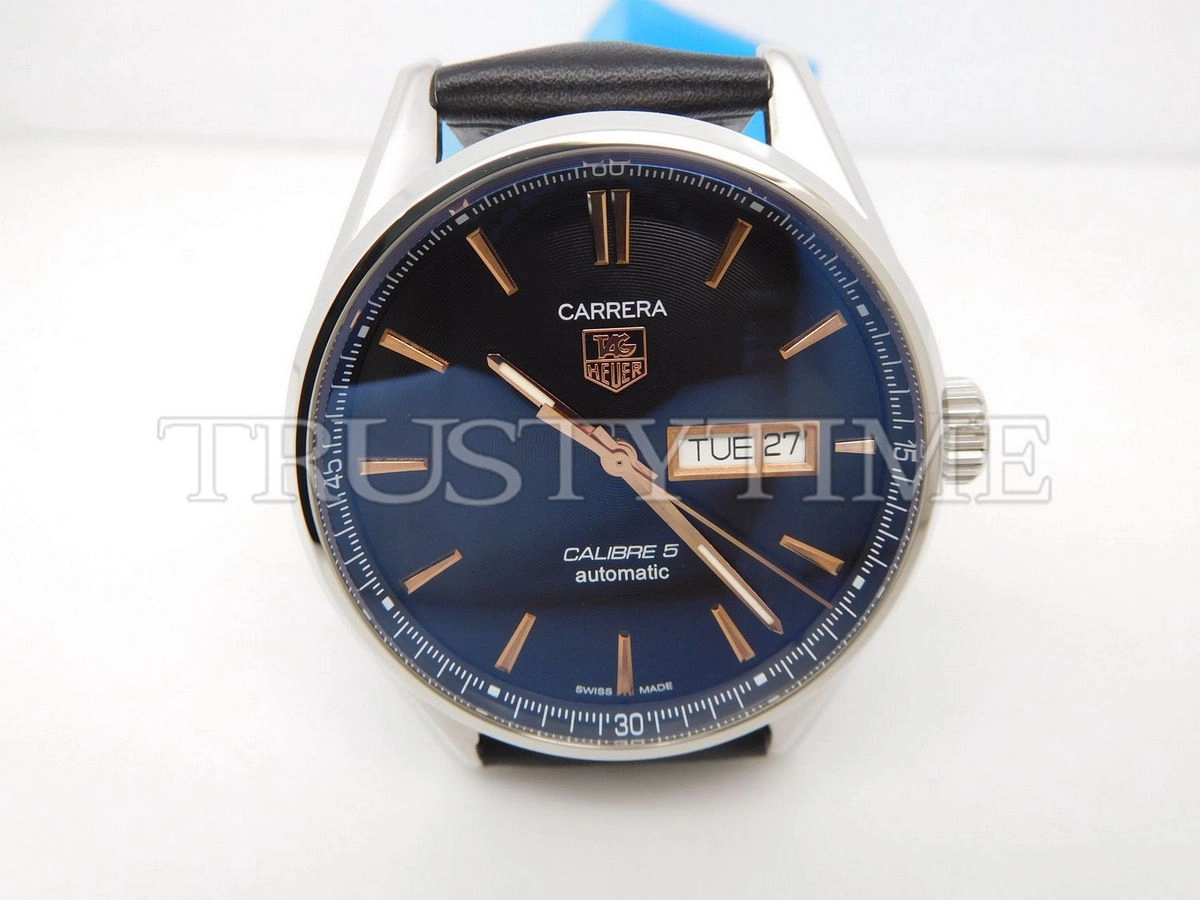 Копия часов Tag Heuer Carrera Calibre 5 Day Date 41mm WAR201C.FC6266
