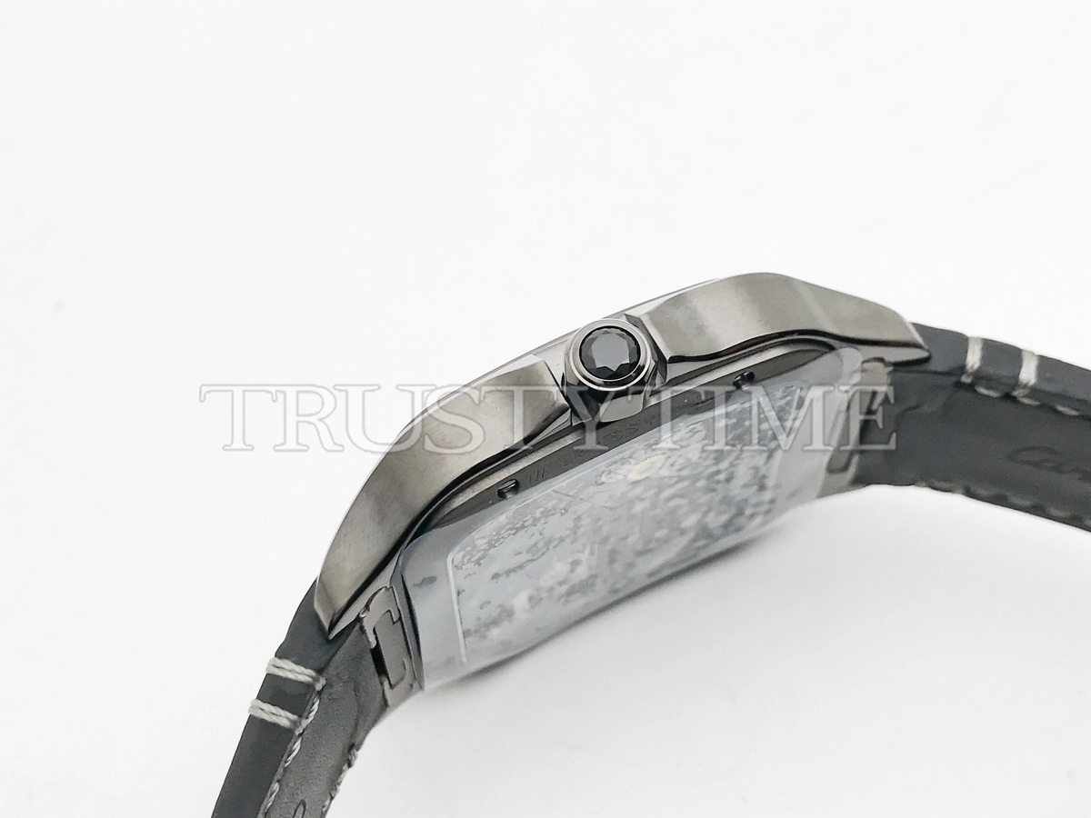 Копия часов Cartier Santos de Cartier Large Skeleton 40mm WHSA0009