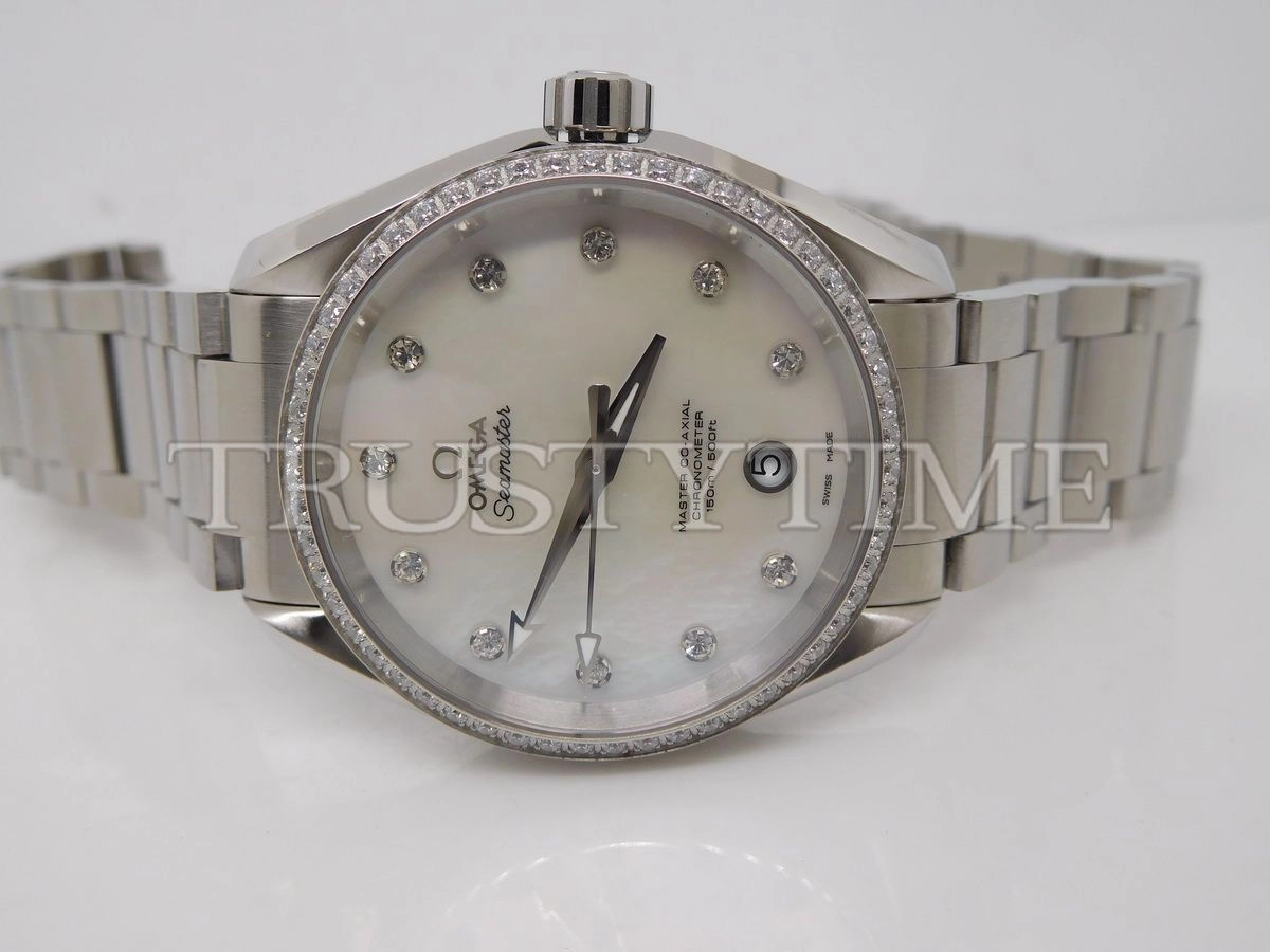 Копия часов Omega Seamaster Aqua Terra 150m Master Co-Axial Ladies 38.5mm 231.15.39.21.55.001