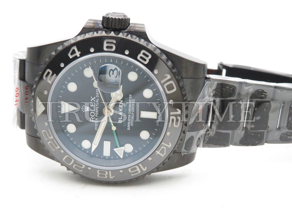 Копия часов Rolex Blaken GMT Master II 116710LN