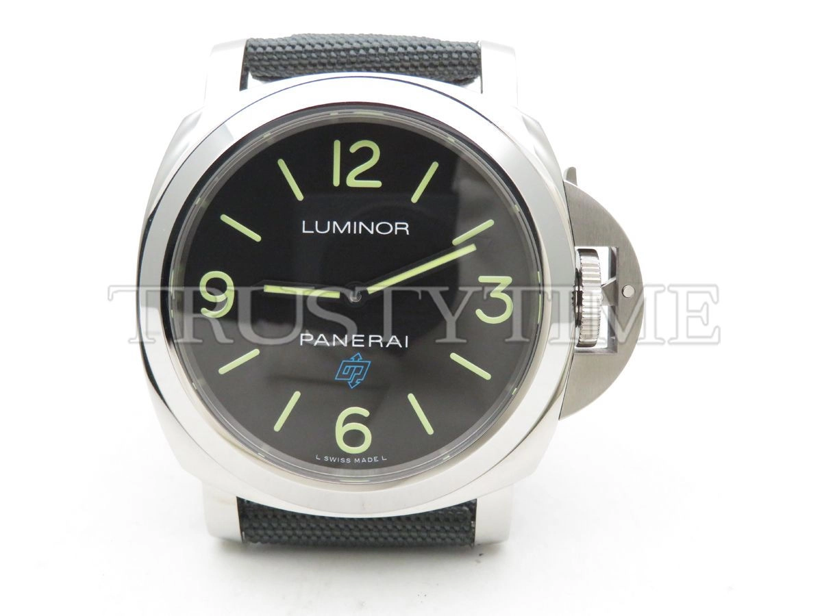 Копия часов Panerai Luminor Base Logo 3 Days Black - Blue OP 44mm PAM00774