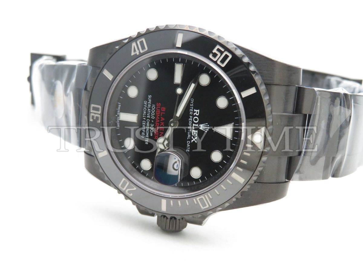 Копия часов Rolex Submariner Blaken 40mm