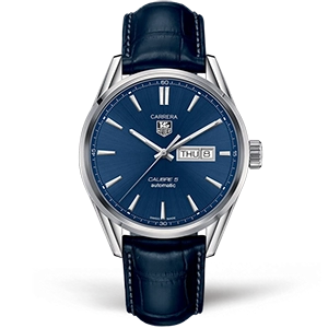 Копия часов Tag Heuer Carrera Calibre 5 Day Date 41mm WAR201E.FC6292