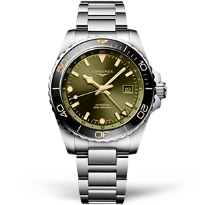 Копия часов Longines HydroConquest GMT 43 L3.890.4.06.6
