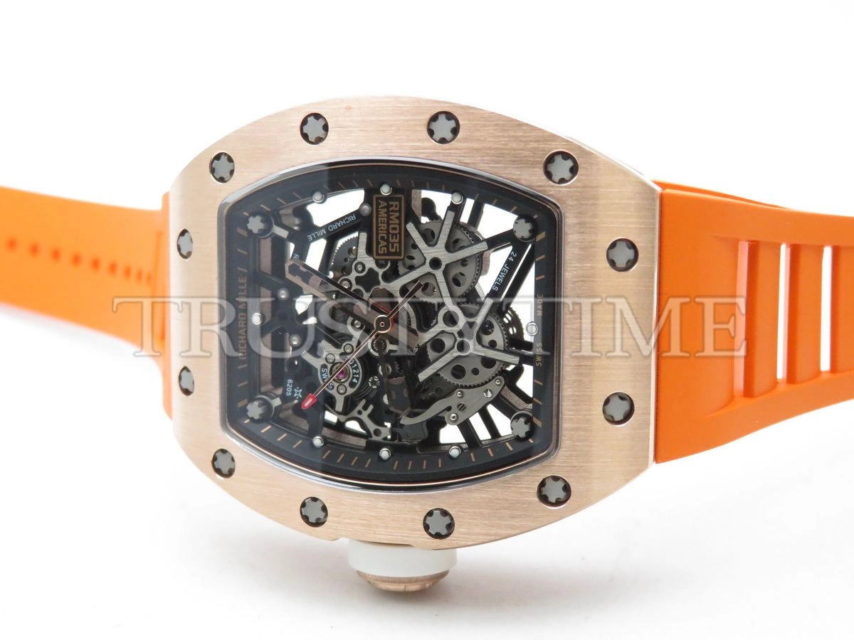 Копия часов Richard Mille RM035 Americas Skeleton