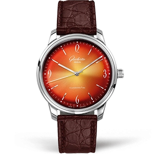 Копия часов Glashütte Original Sixties Iconic Red 1-39-52-07-02-01