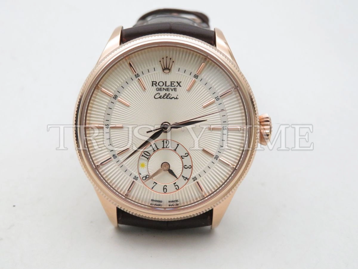 Копия часов Rolex Cellini Dual Time 39mm 50525-0008