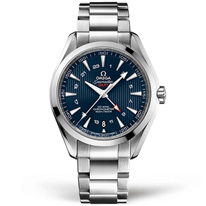 Копия часов Omega Seamaster Aqua Terra 150m Co-Axial Gmt 43mm 231.10.43.22.03.001