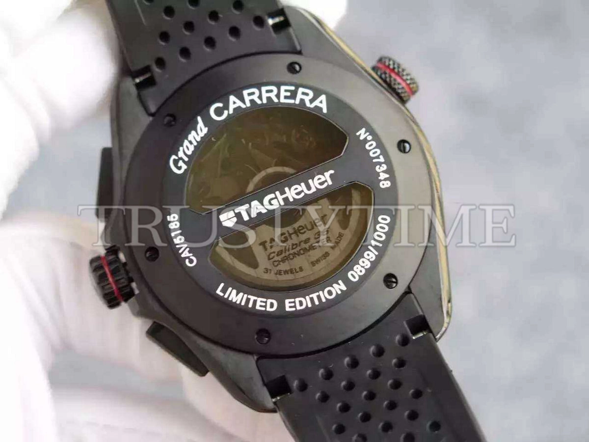 Копия часов Tag Heuer Grand Carrera Calibre 36 RS2 43mm CAV5115.FT6019