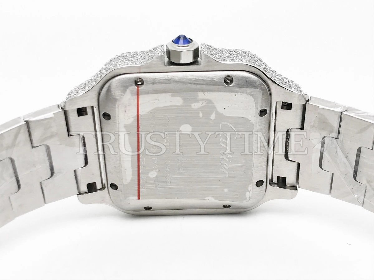 Копия часов Cartier Santos De Cartier 40 W2SA0009 Diamonds Арт. CR-0946