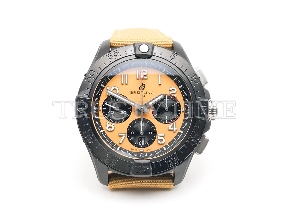 Копия часов Breitling Aneger B01 Chronograph 44 Night Mission SB0147101I1X1
