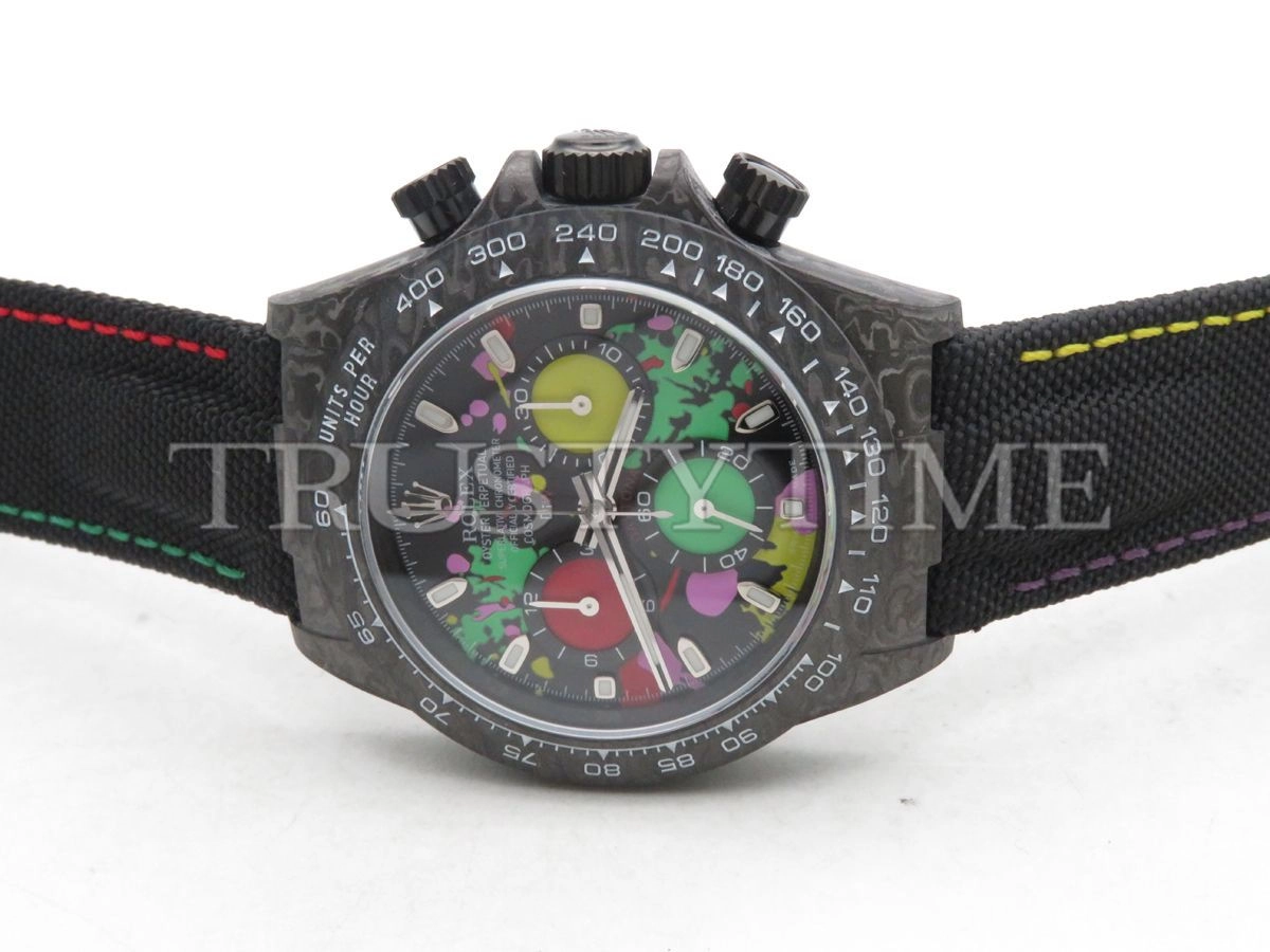 Копия часов Rolex Cosmograph Daytona DIW Carbon Motley