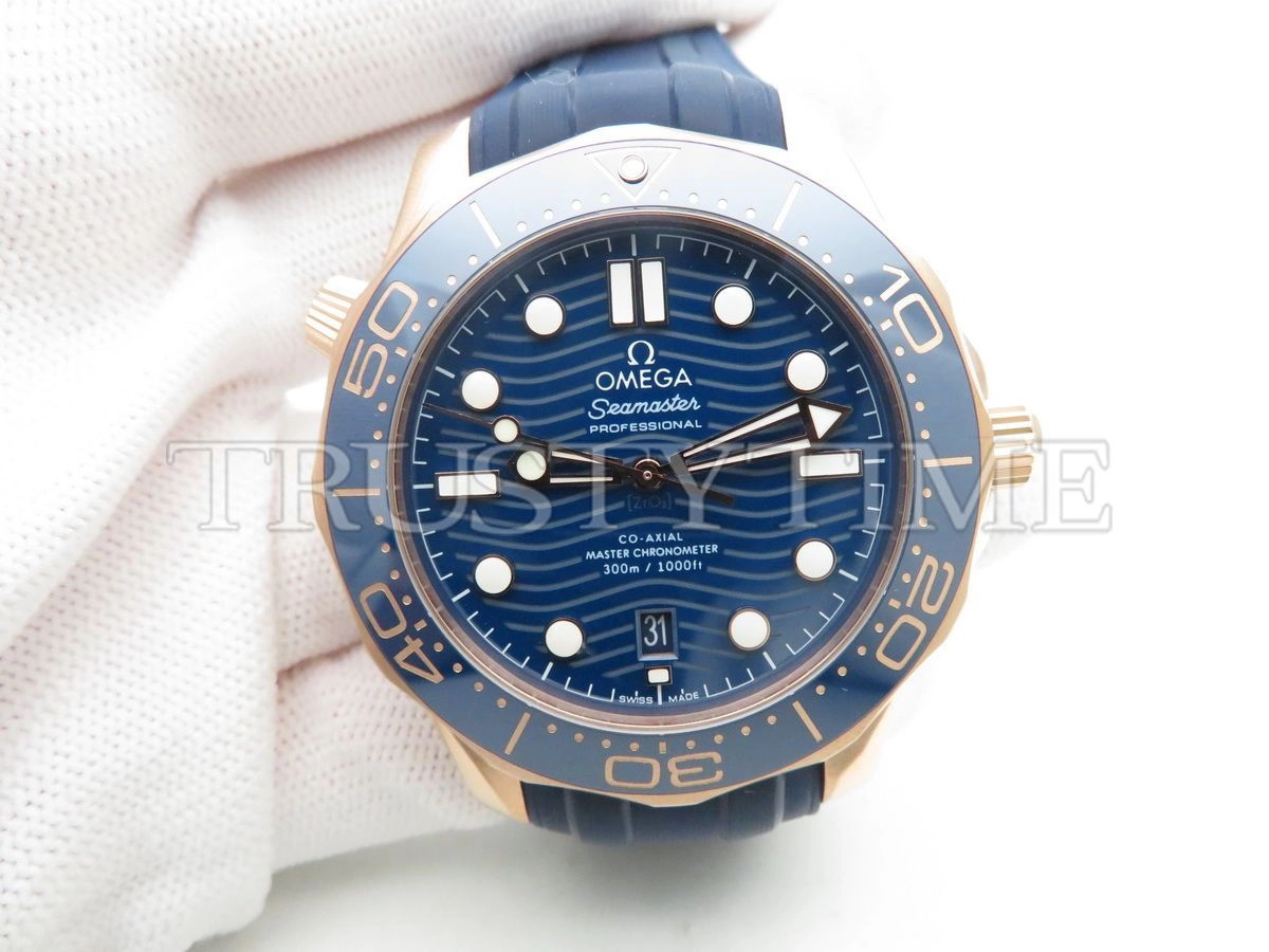 Копия часов Omega Seamaster Diver 300m Co-axial Chronometer 42mm 210.62.42.20.03.001