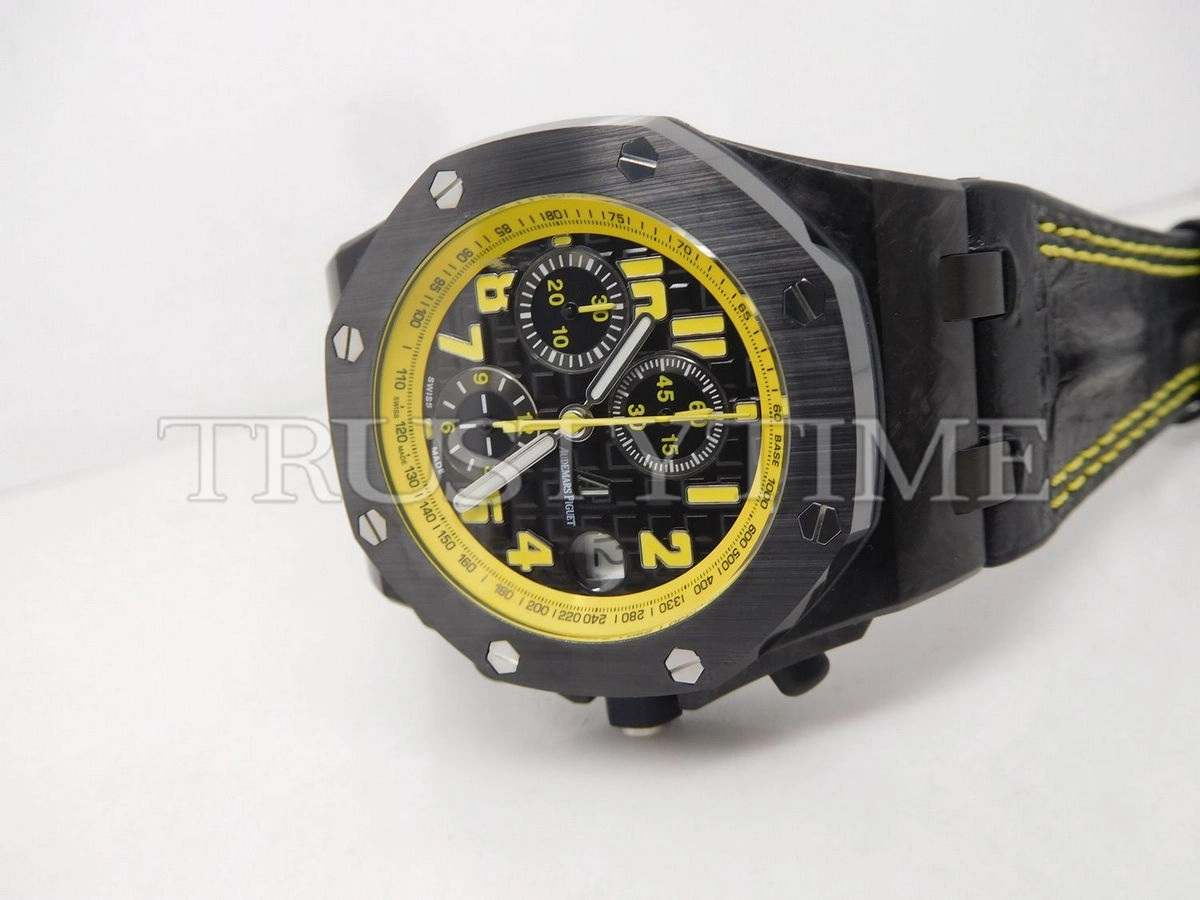 Копия часов Audemars Piguet Royal Oak Offshore BumbleBee Forged Carbon 26176FO.OO.D101CR.02