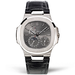 Копия часов Patek Philippe Nautilus Power Reserve Moonphase 40mm 5712G-001