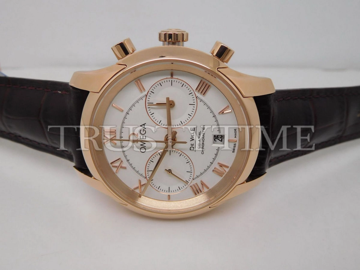 Копия часов Omega De Ville Co-Axial Chronograph 42mm 431.53.42.51.02.001