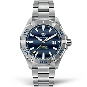Копия часов Tag Heuer Aquaracer Calibre 5 43mm WAY2012.BA0927