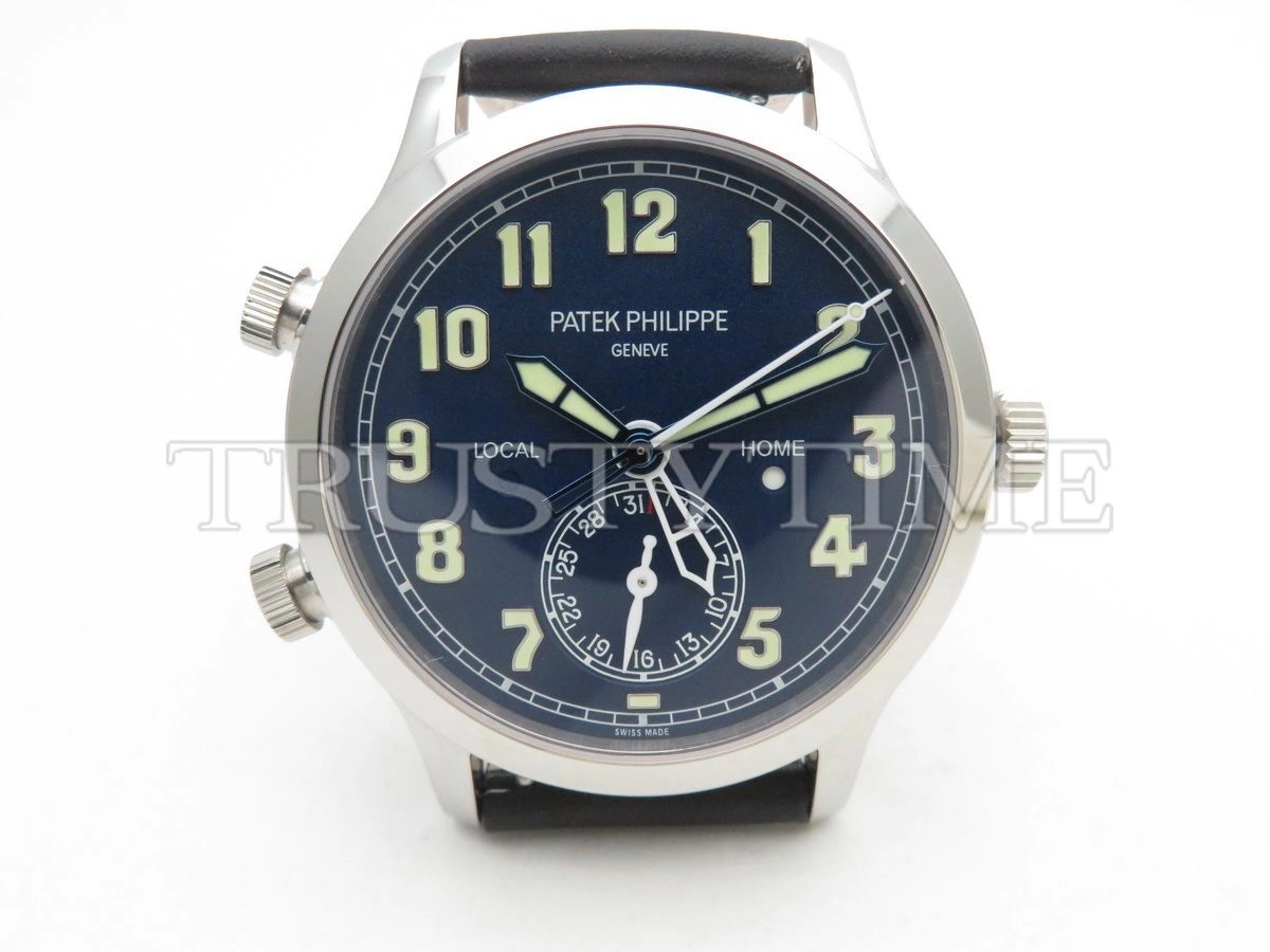 Копия часов Patek Philippe Calatrava Pilot Travel Time 42mm 5524G-001
