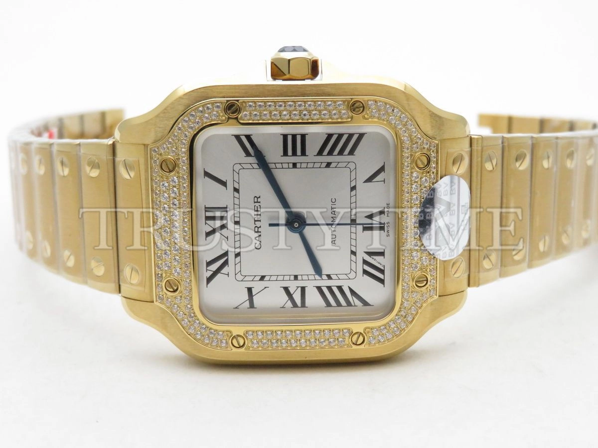 Копия часов Cartier Santos De Cartier 35 WJSA0008