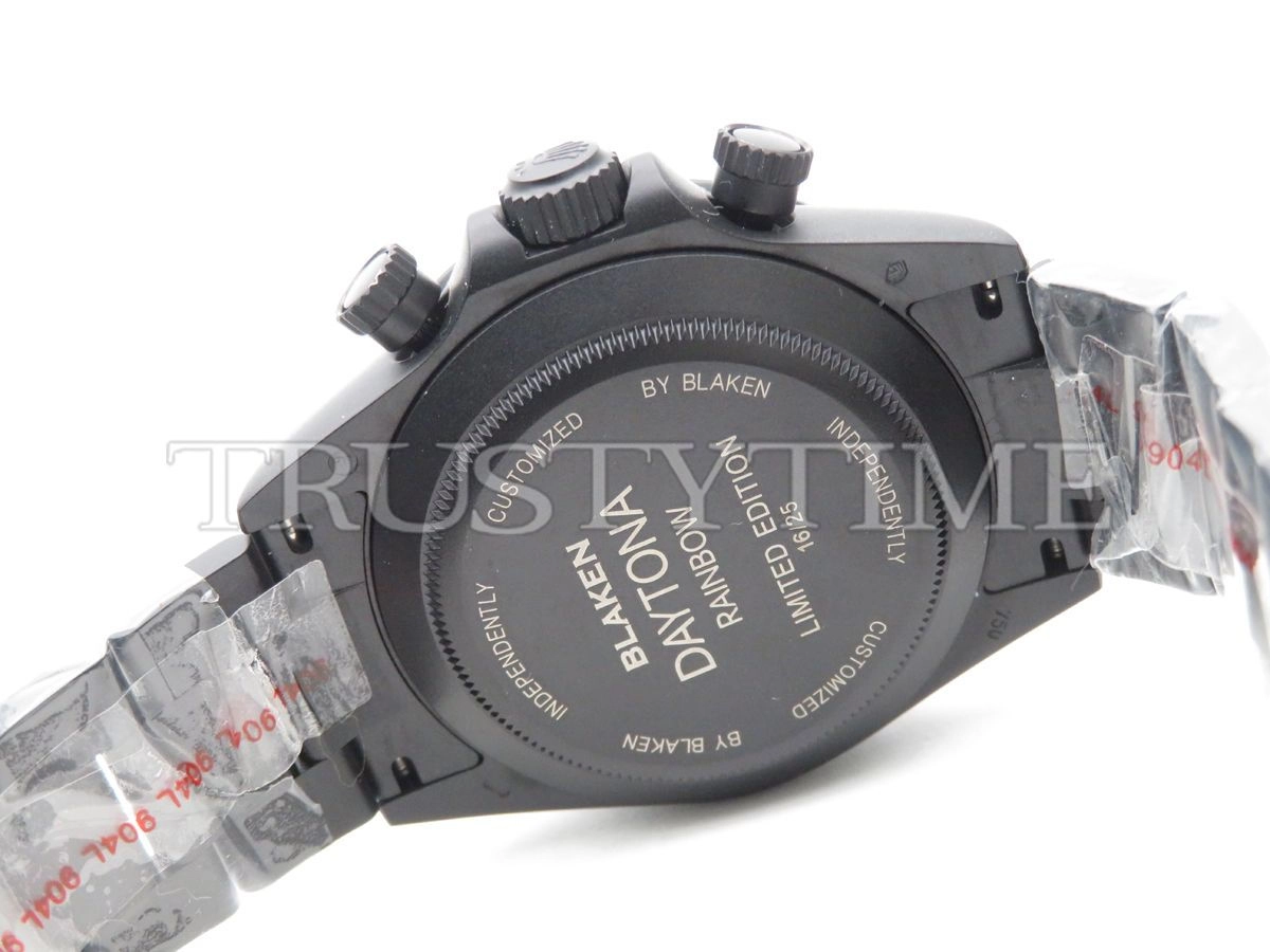 Копия часов Rolex Cosmograph Daytona Blaken MAD Rainbow