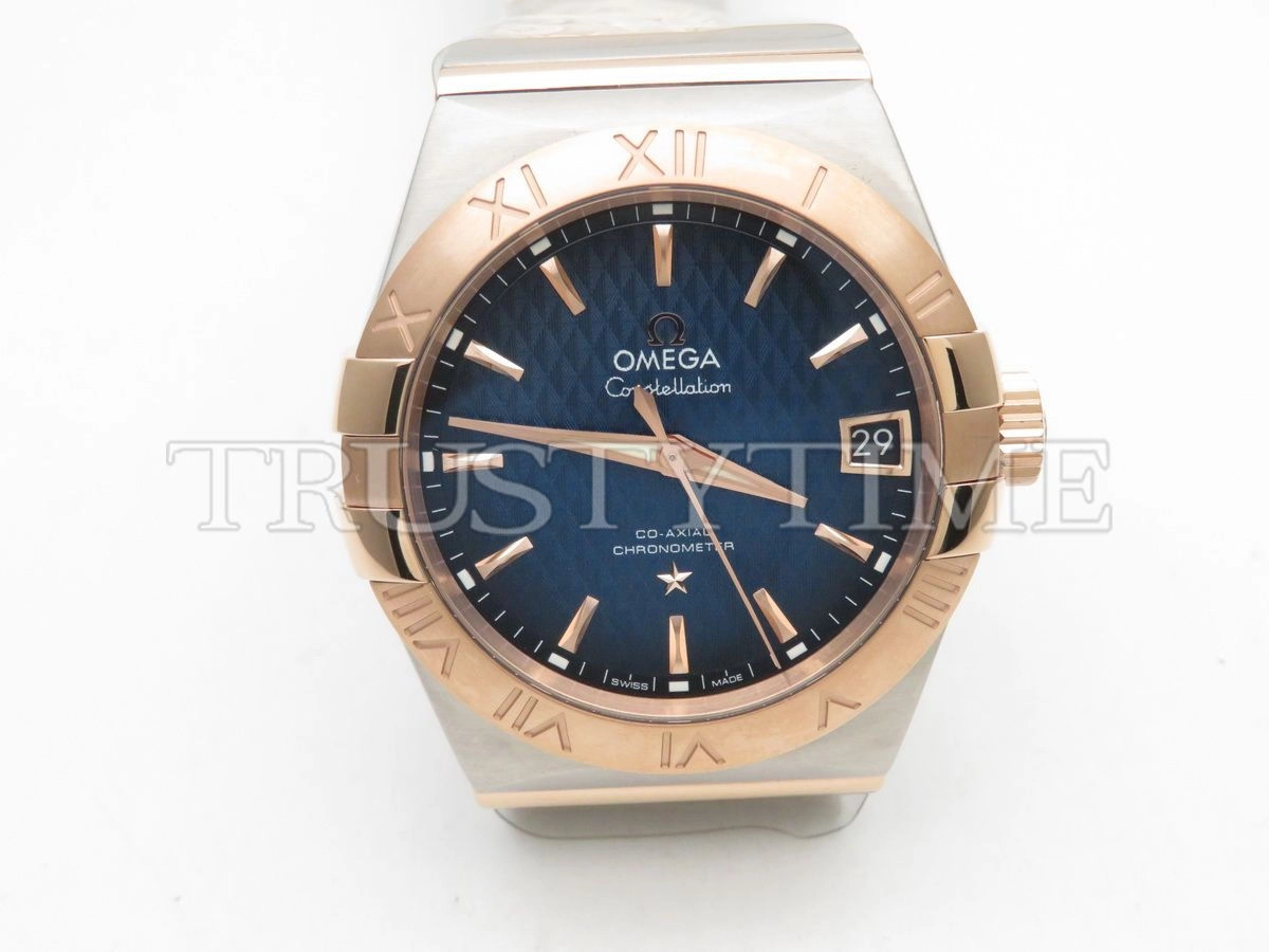 Копия часов Omega Constellation Co-Axial Chronometer 38mm 123.20.38.21.03.001