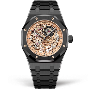 Копия часов Audemars Piguet Royal Oak Double Balance Wheel Black Ceramic 15416CE.OO.1225CE.02