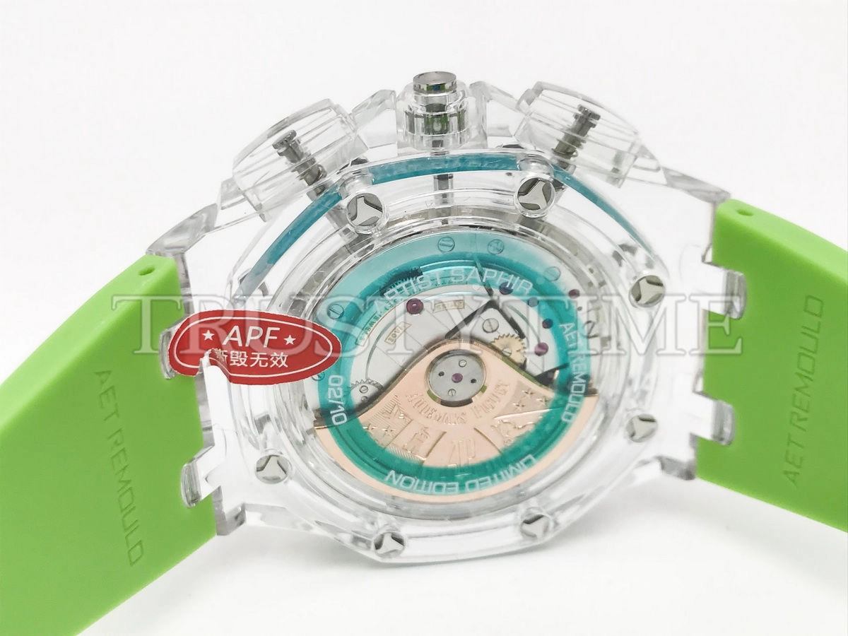 Копия часов Audemars Piguet Royal Oak Offshore Chronograph AET Remould Sapphire GRID GAME