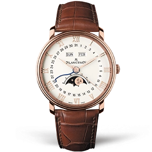 Копия часов Blancpain Villeret Moonphase 6654-3642-55B Арт.BP-0359