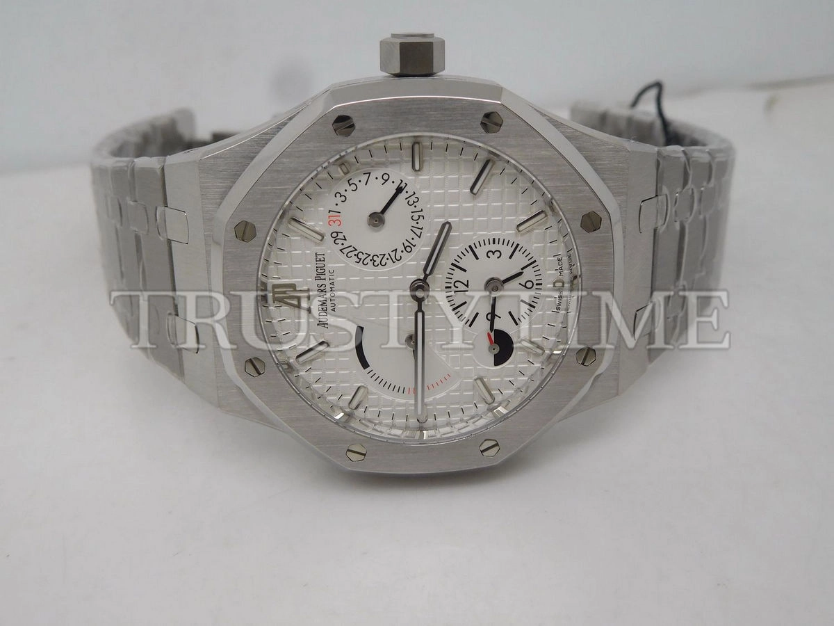 Копия часов Audemars Piguet Royal Oak Dual Time 26120ST.OO.1220ST.01 Арт.AP-0825