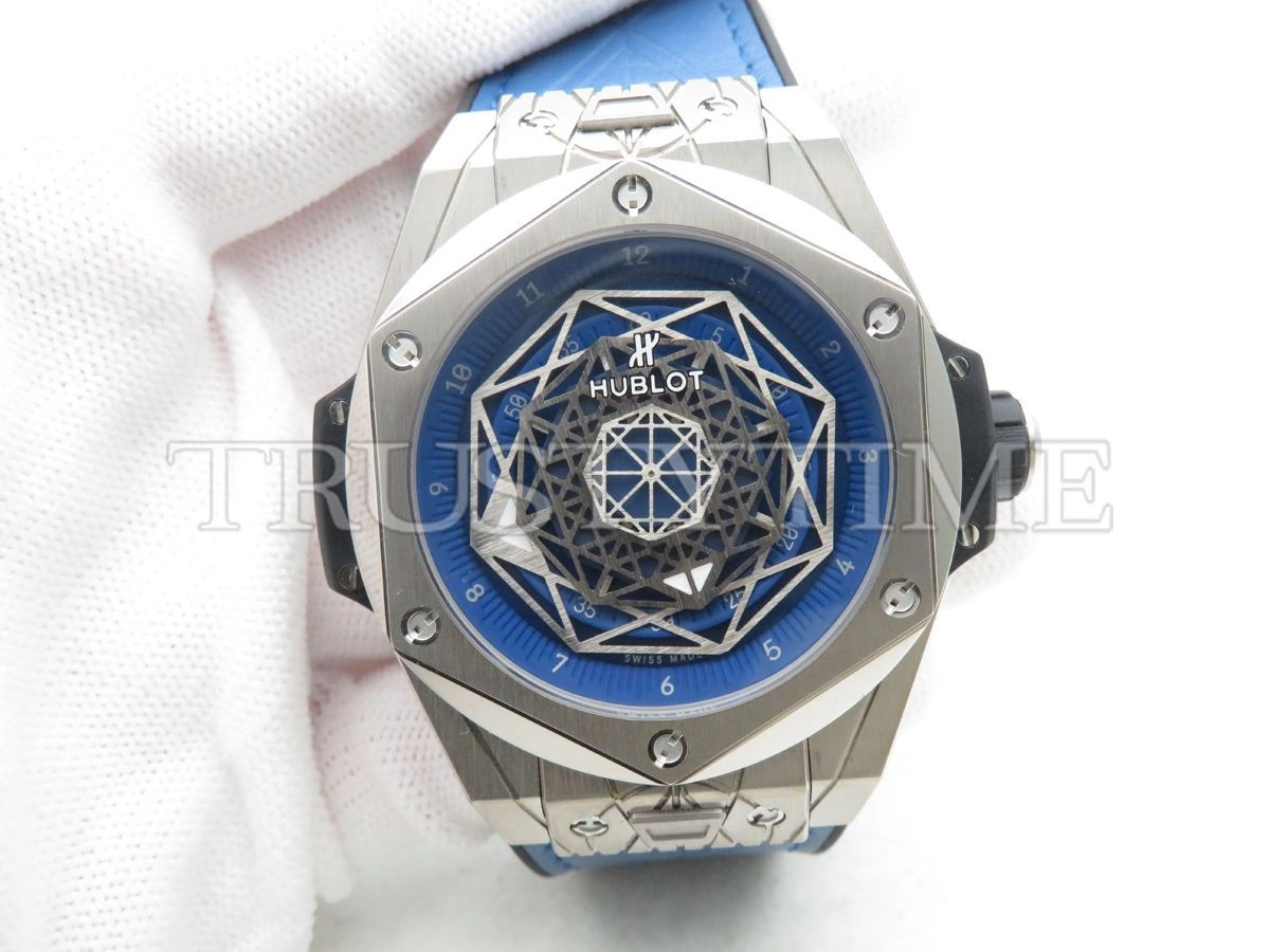 Копия часов Hublot Big Bang Sang Bleu 45mm 415.NX.7179.VR.MXM18