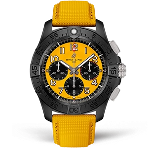 Копия часов Breitling Aneger B01 Chronograph 44 Night Mission SB0147101I1X1