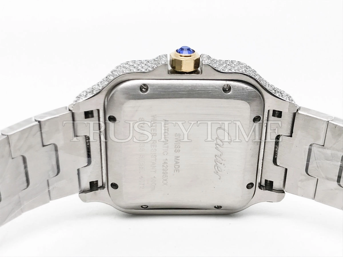 Копия часов Cartier Santos De Cartier 40 W2SA0009 Diamonds Арт. CR-0936