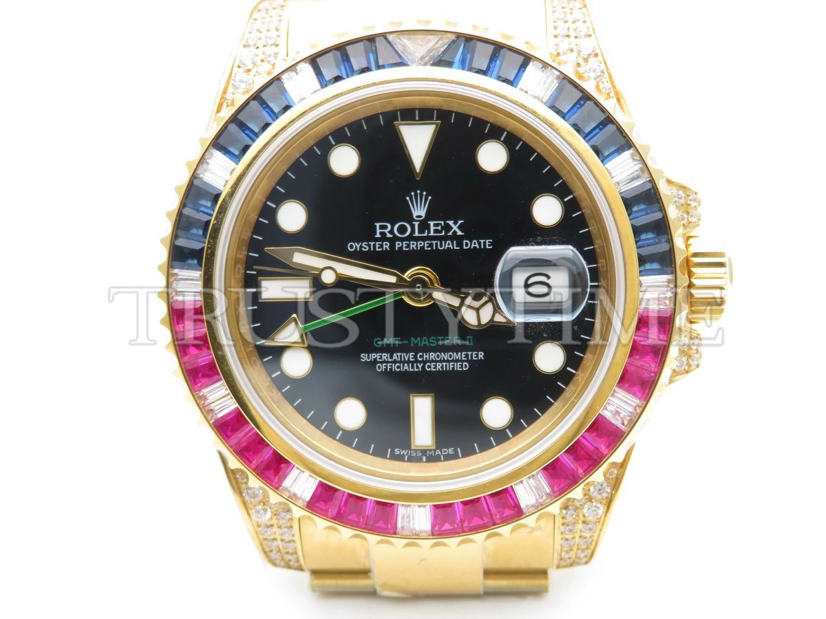 Копия часов Rolex GMT Master II 116758SARU
