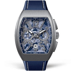 Копия часов Franck Muller Vanguard Camouflage Chronograph V45-CC-DT-CAMOU-TTMC-BL