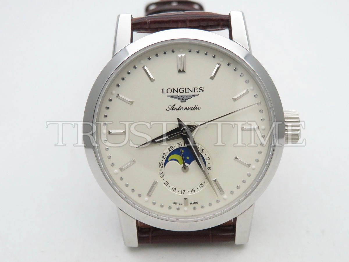 Копия часов Longines 1832 Moonphase 40mm L4.826.4.92.2