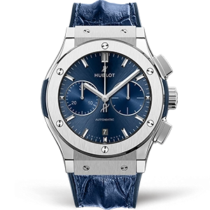Копия часов Hublot Classic Fusion Chronograph Titanium 45mm 521.NX.7170.LR